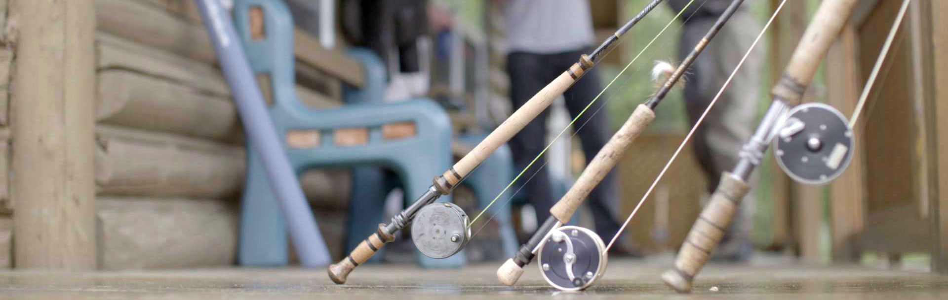 3 fly fishing rods